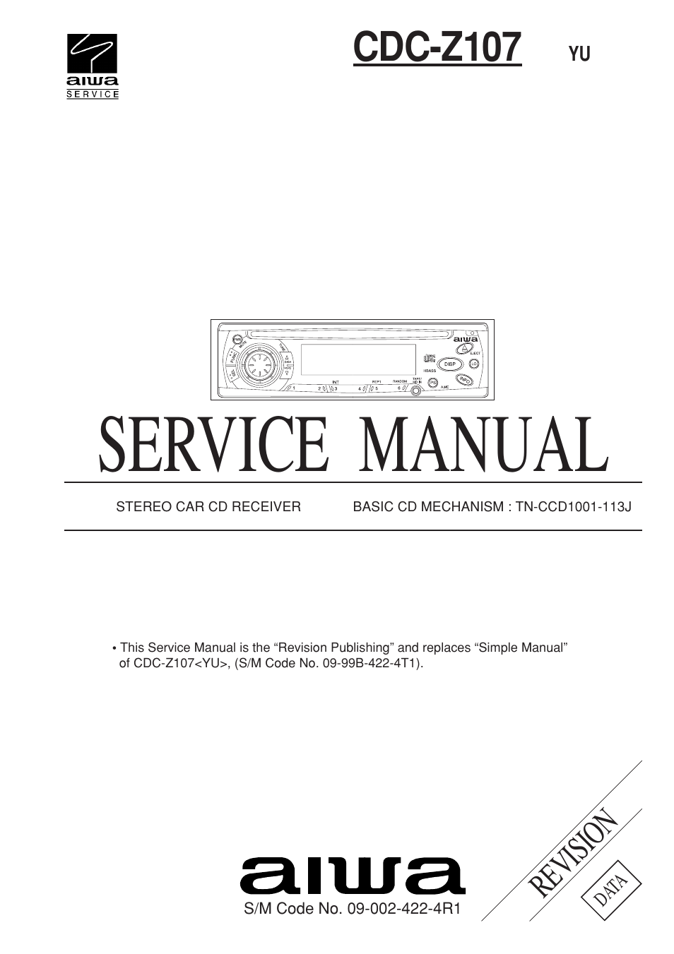 Aiwa CDC-Z107 User Manual | 36 pages