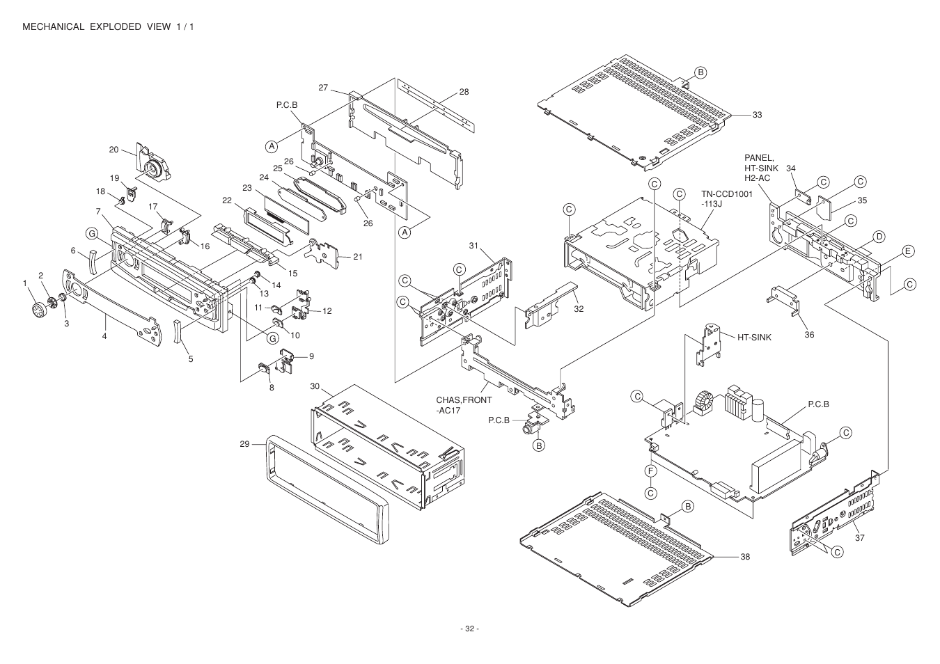 Aiwa CDC-Z107 User Manual | Page 32 / 36