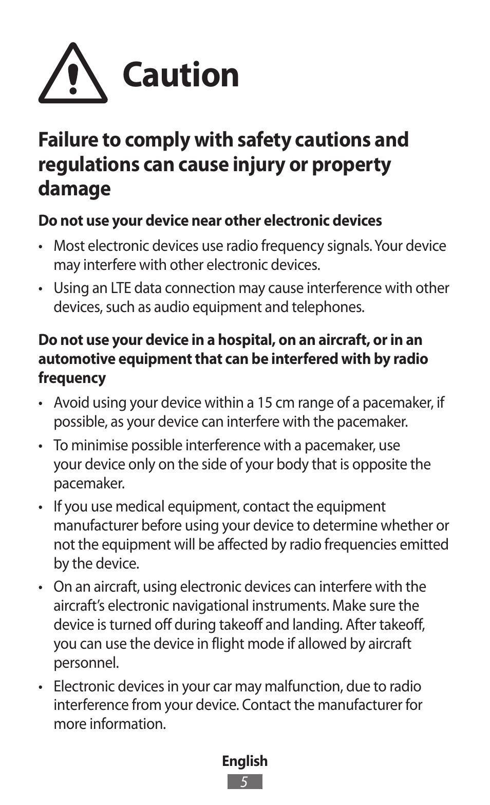 Caution | Samsung SM-R380 User Manual | Page 6 / 674