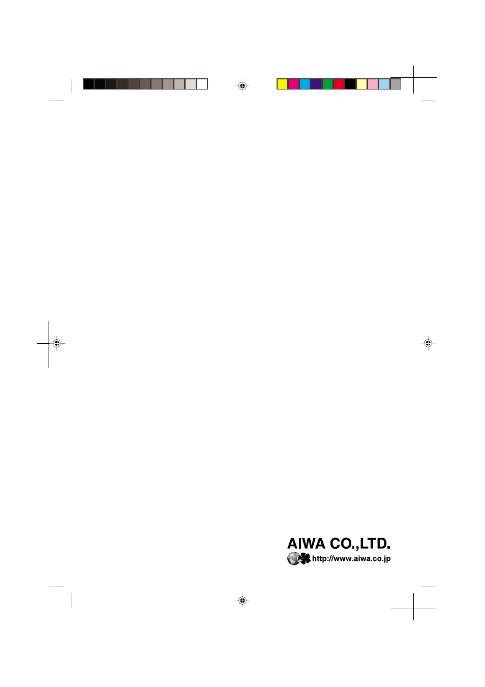 Aiwa ADC-M105 User Manual | Page 12 / 12