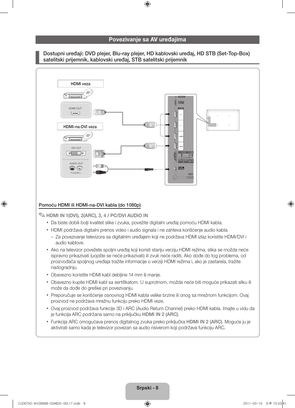 Samsung UE46D6750WS User Manual | Page 190 / 344