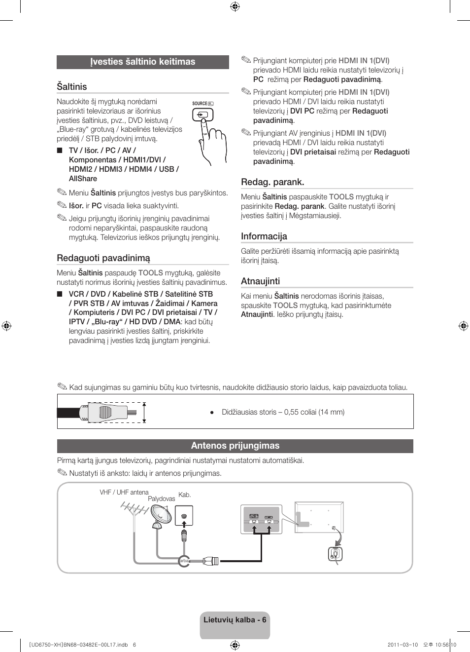 Samsung UE46D6750WS User Manual | Page 288 / 344