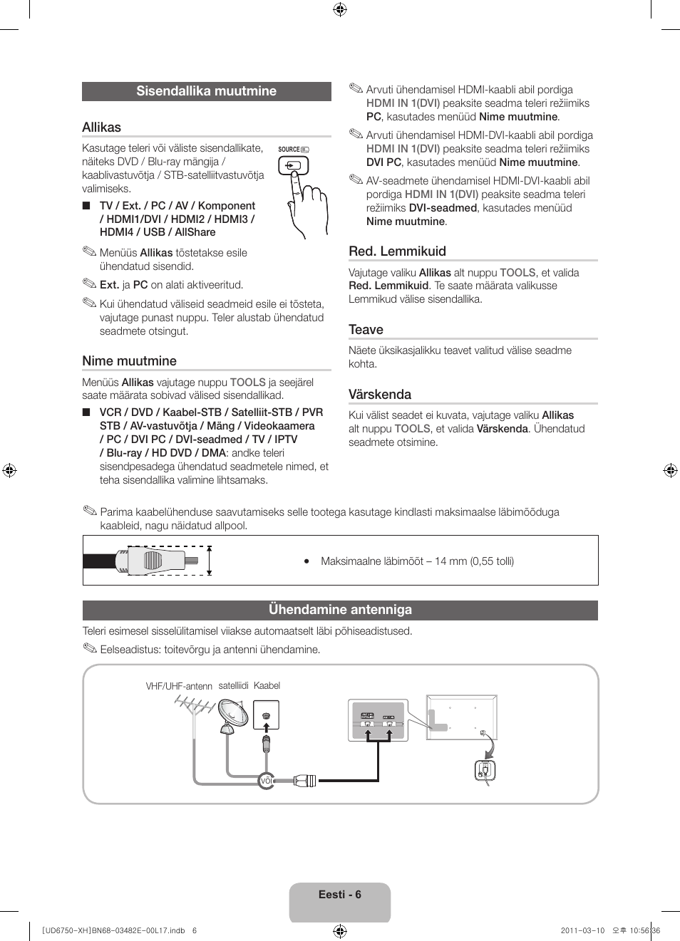 Samsung UE46D6750WS User Manual | Page 308 / 344