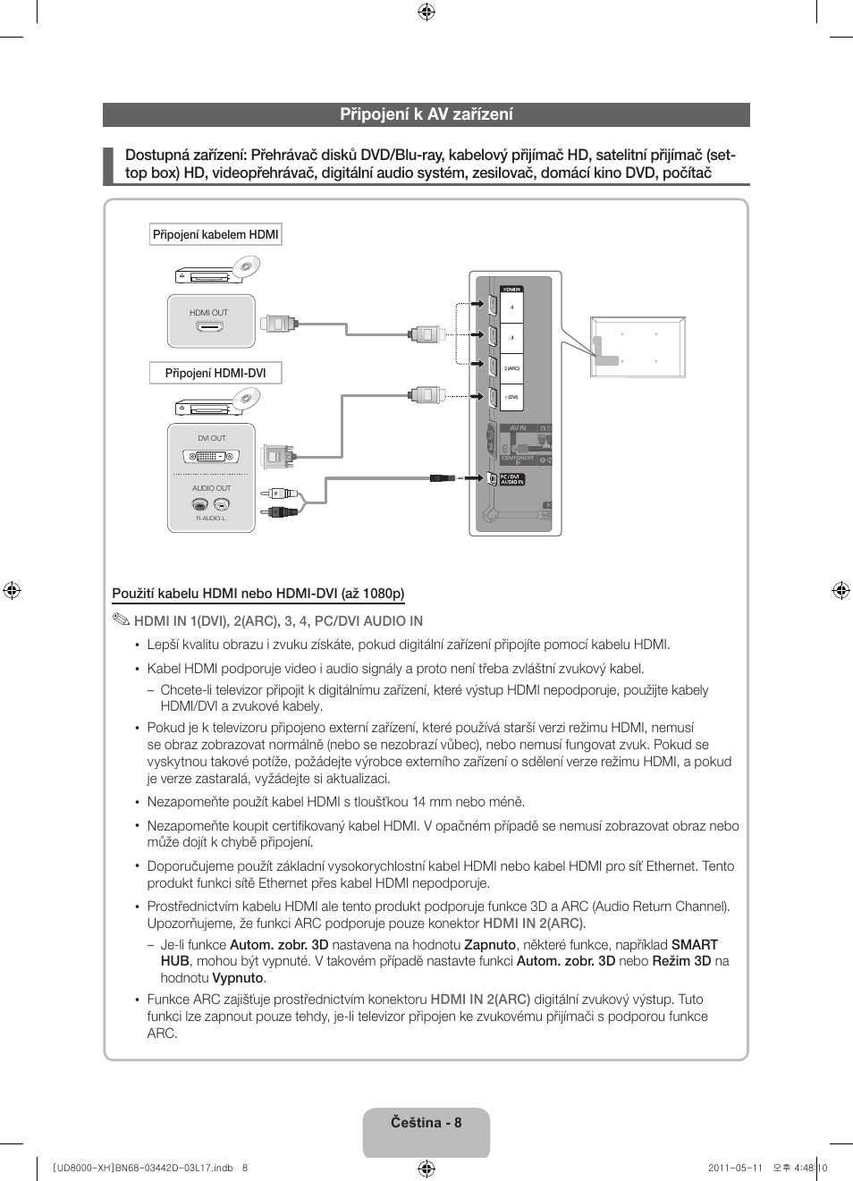Samsung UE46D8000YS User Manual | Page 130 / 344