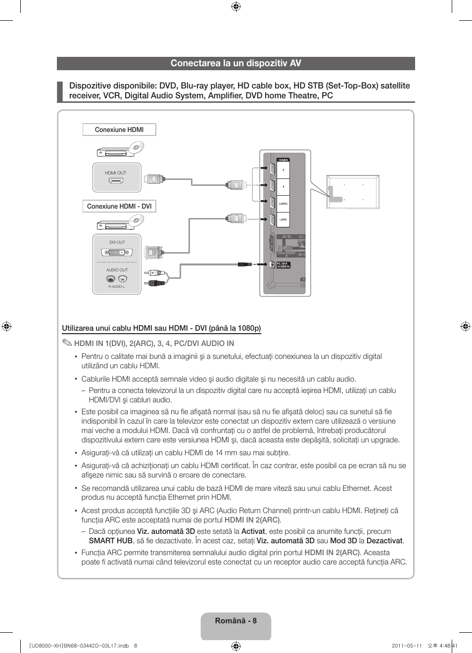 Samsung UE46D8000YS User Manual | Page 170 / 344