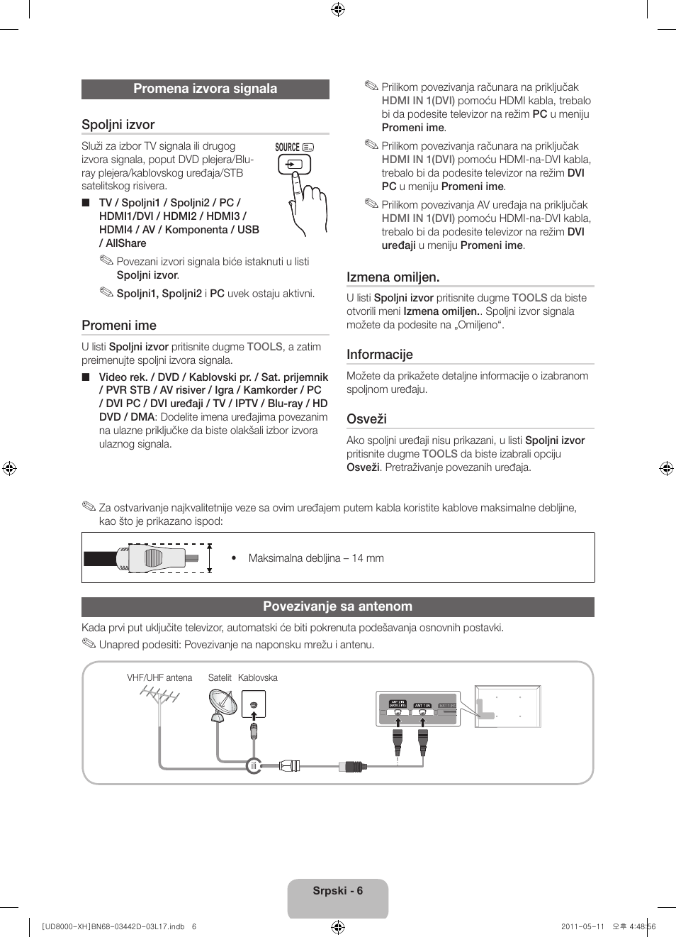 Samsung UE46D8000YS User Manual | Page 188 / 344