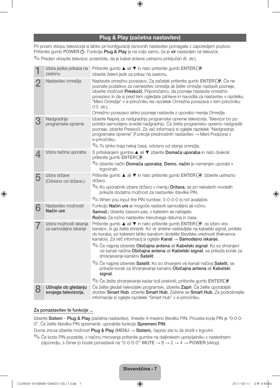 Samsung UE46D8000YS User Manual | Page 249 / 344