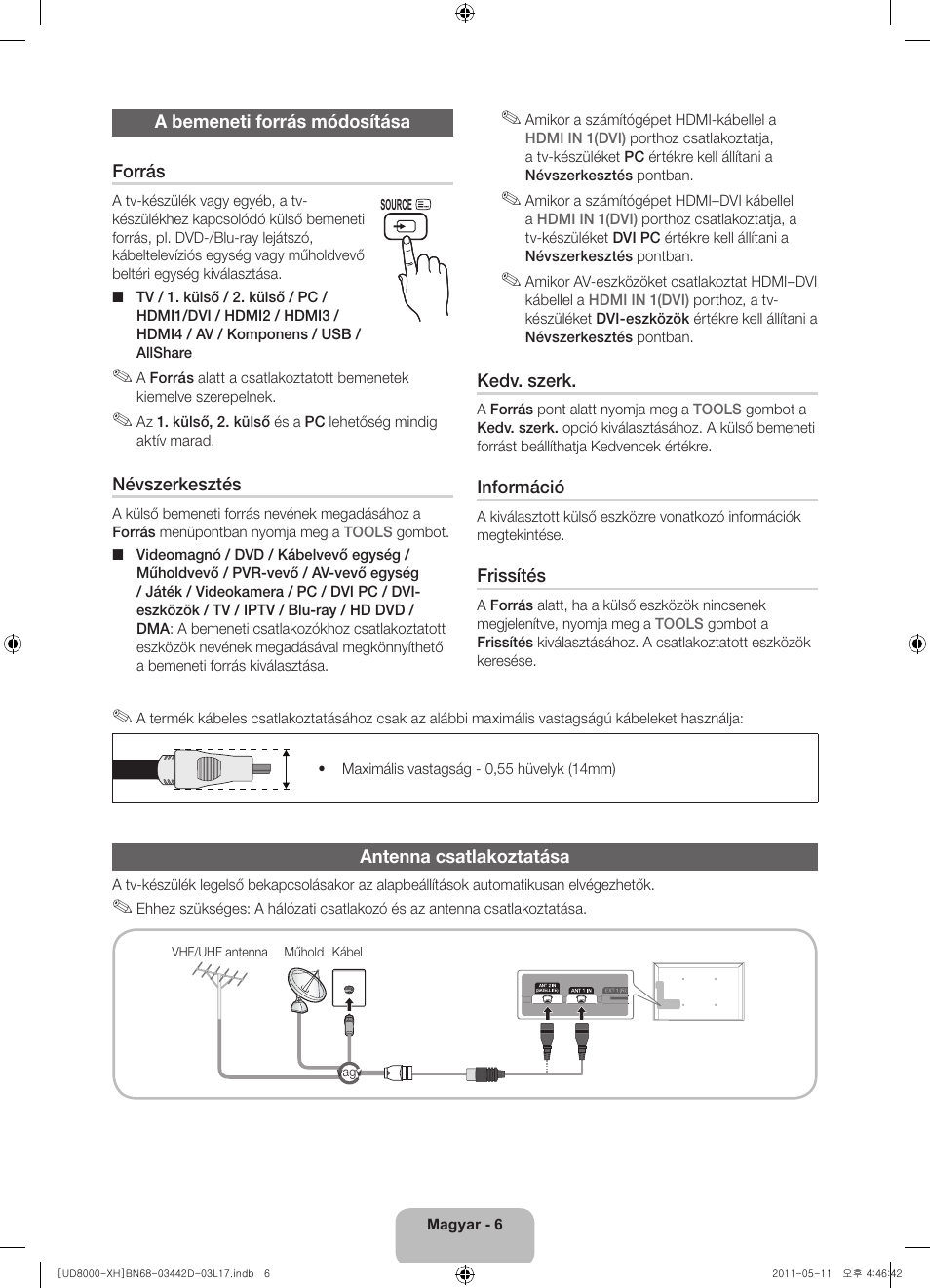 Samsung UE46D8000YS User Manual | Page 26 / 344