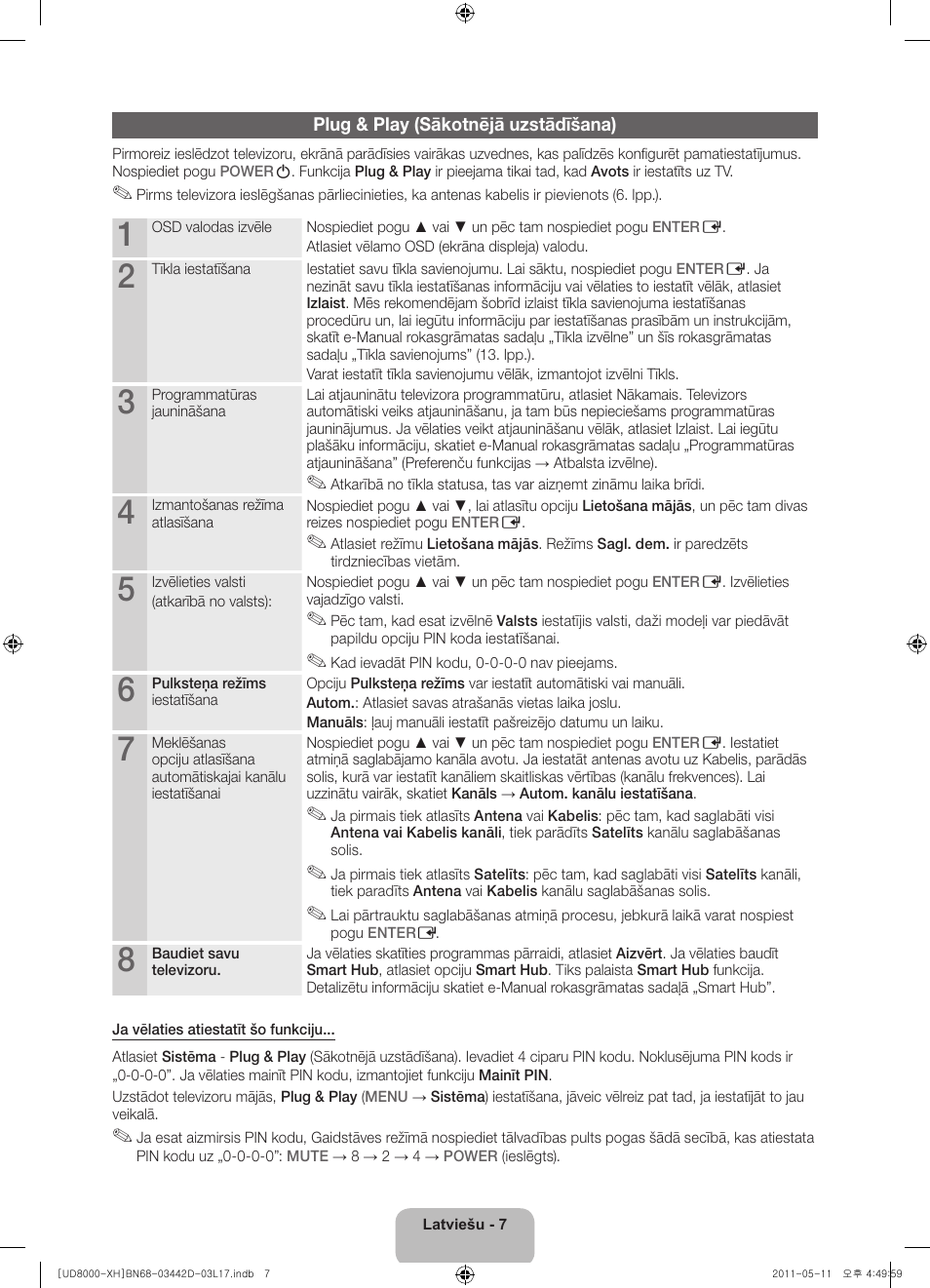 Samsung UE46D8000YS User Manual | Page 269 / 344