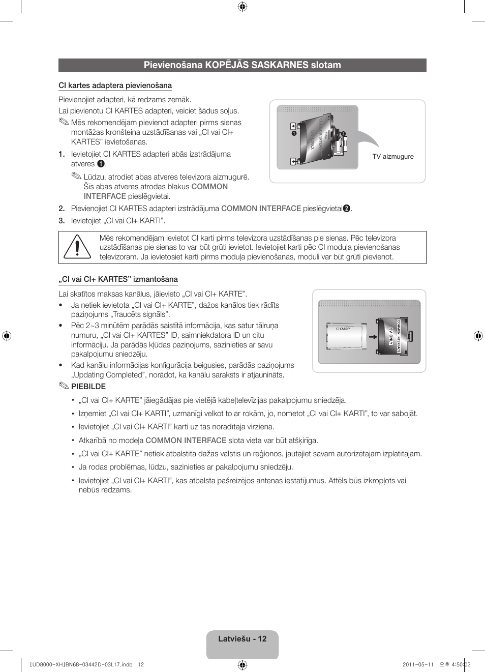 Samsung UE46D8000YS User Manual | Page 274 / 344