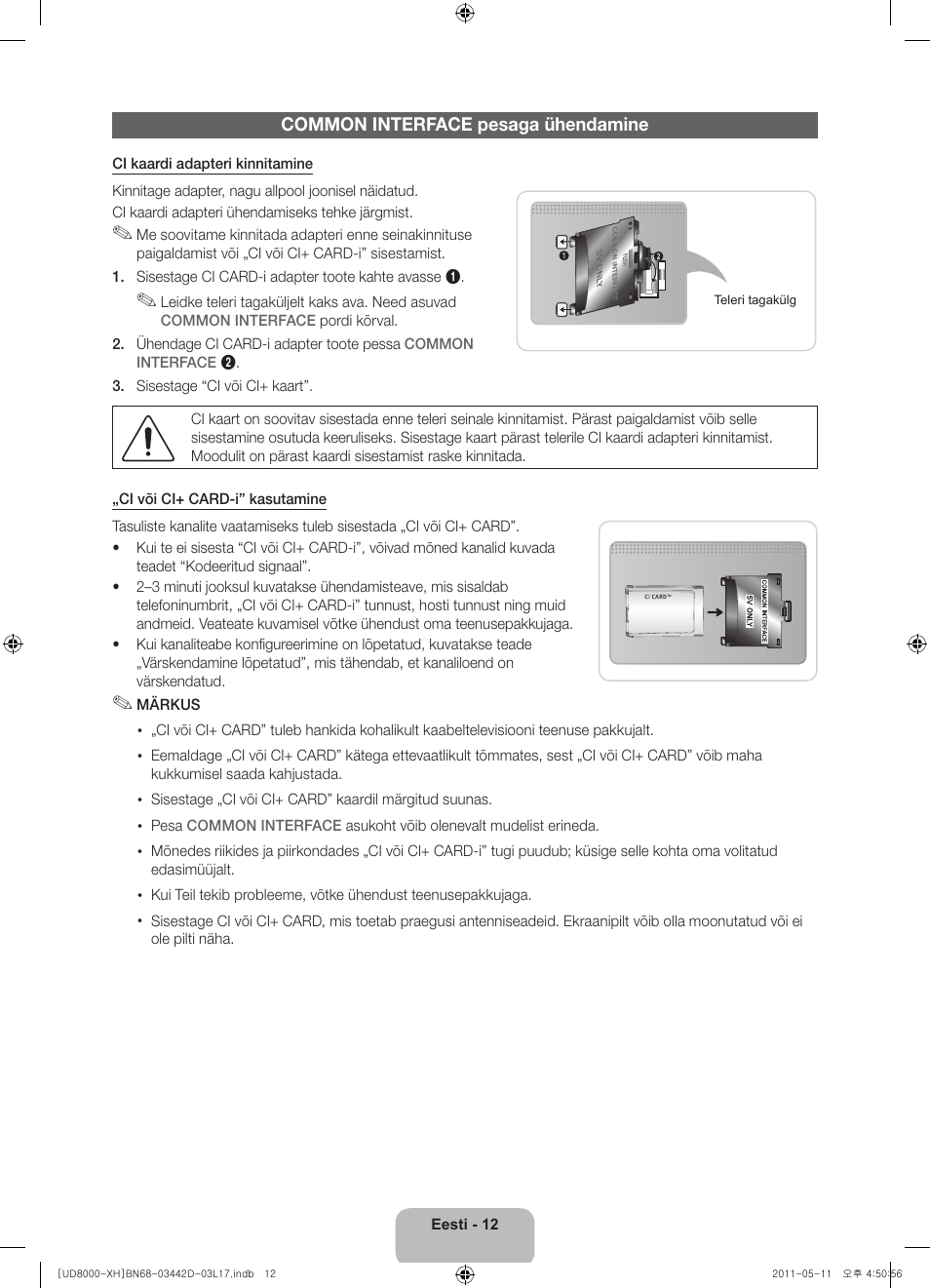 Samsung UE46D8000YS User Manual | Page 314 / 344