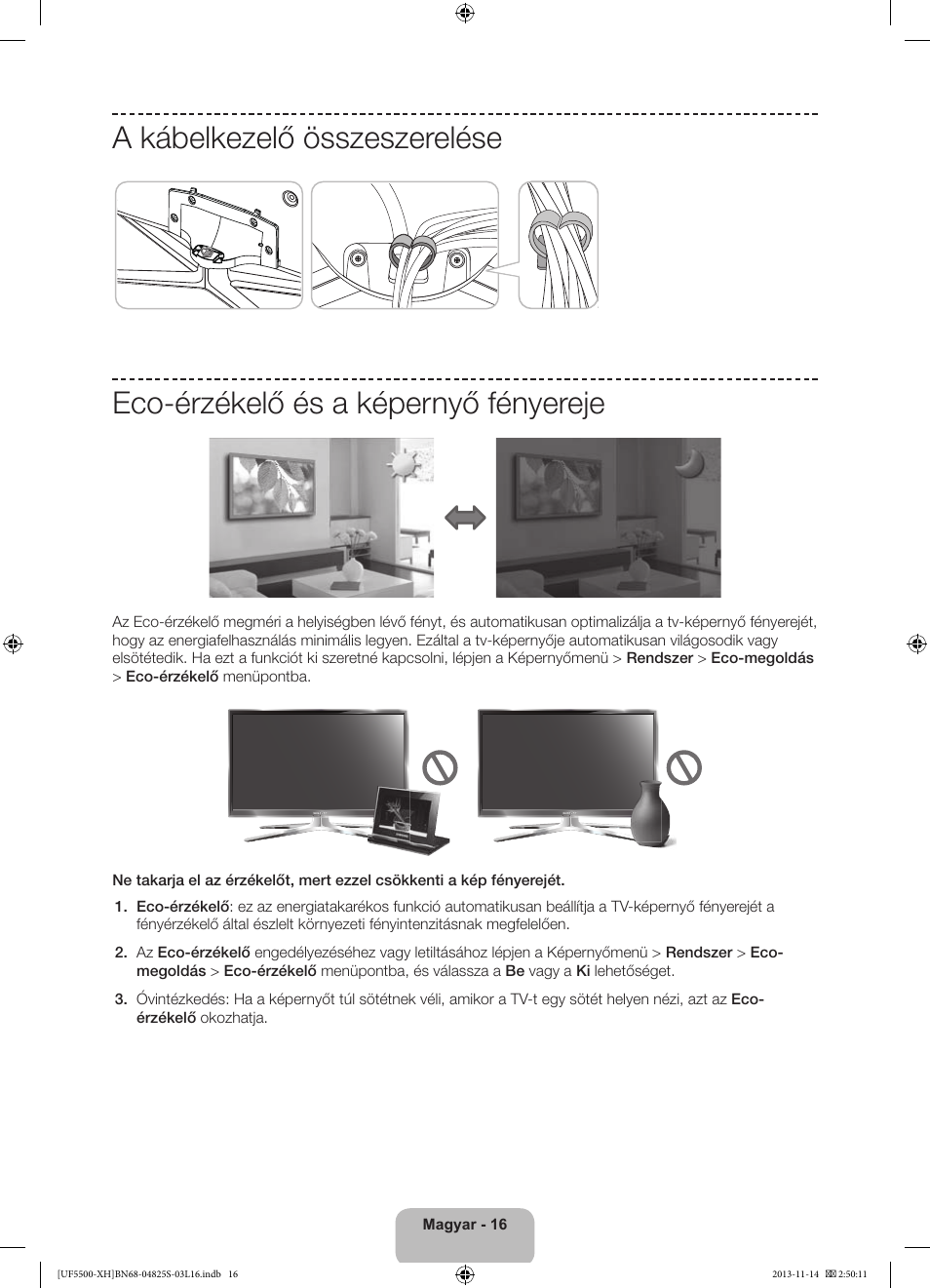 Samsung UE46F5500AW User Manual | Page 34 / 289