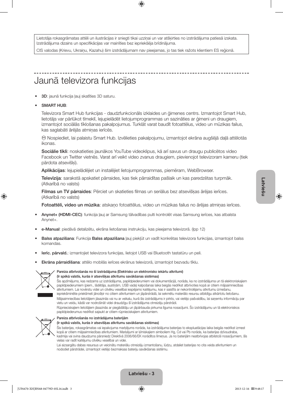 Jaunā televizora funkcijas | Samsung UE50F6670SS User Manual | Page 315 / 385