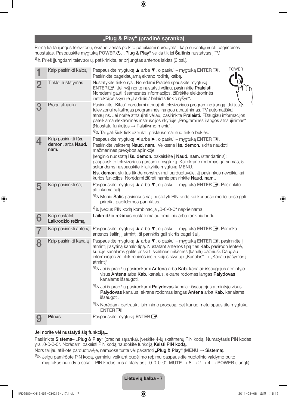 Samsung PS51D6900DS User Manual | Page 243 / 310
