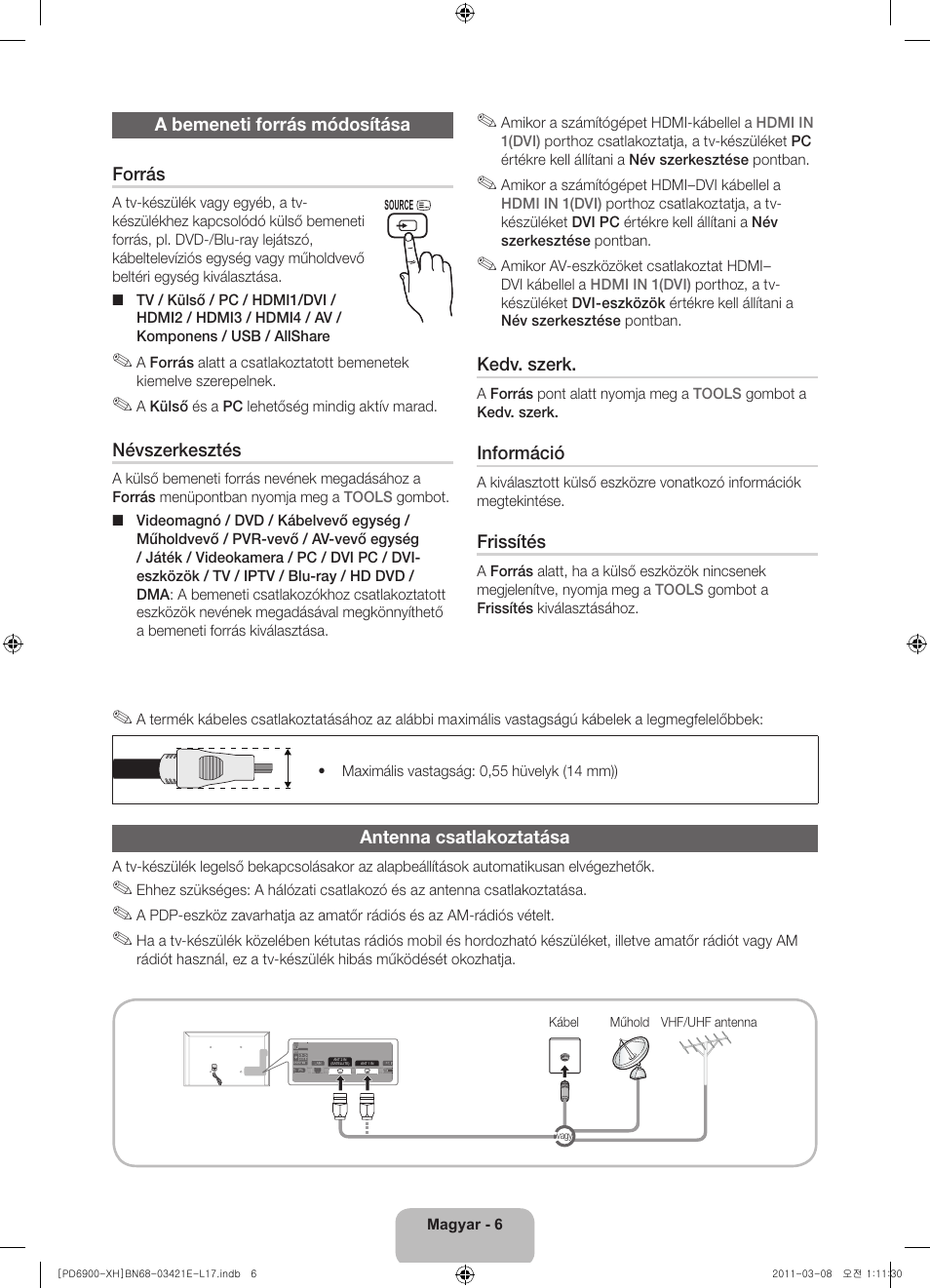 Samsung PS51D6900DS User Manual | Page 26 / 310