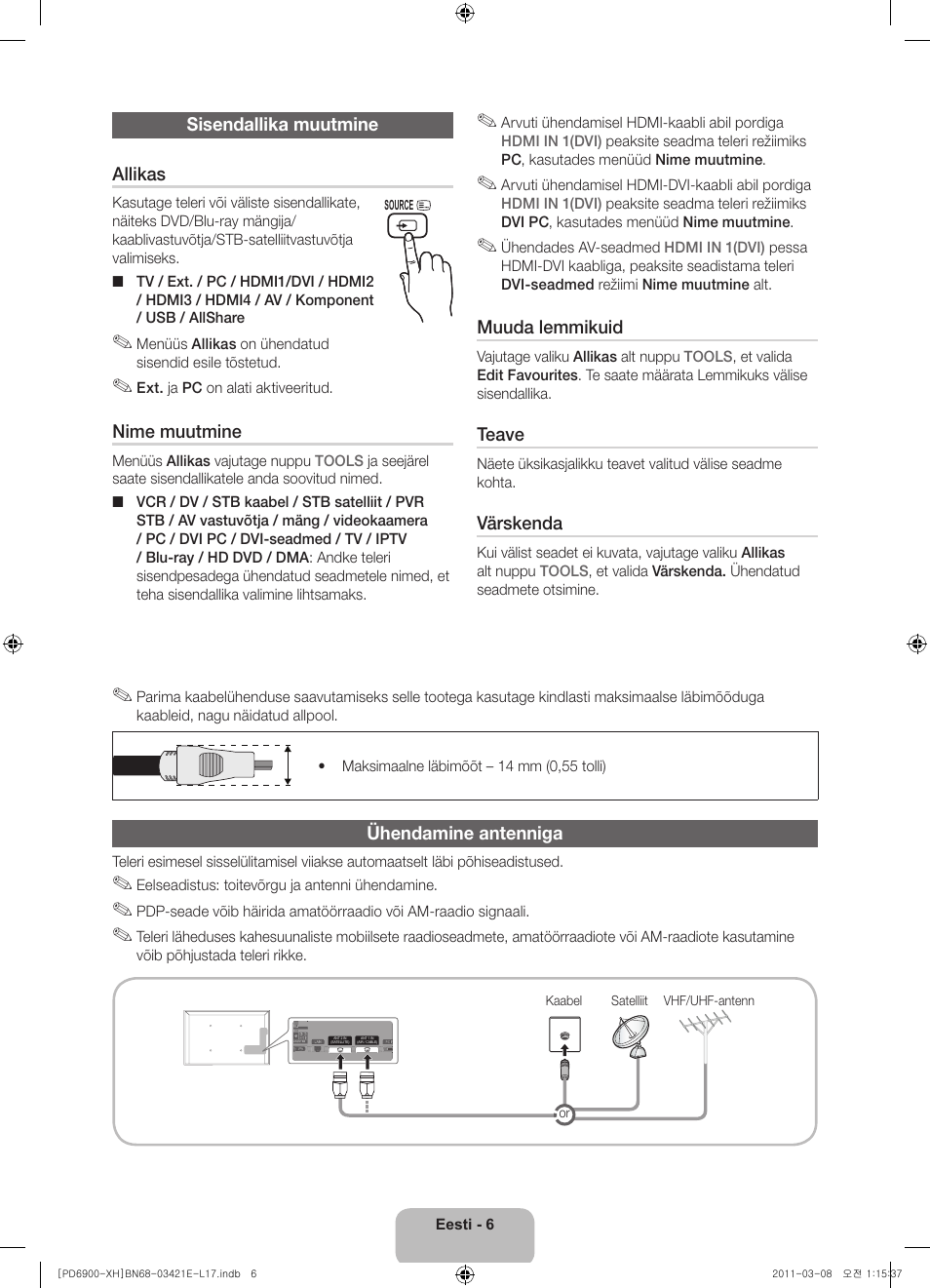 Samsung PS51D6900DS User Manual | Page 260 / 310