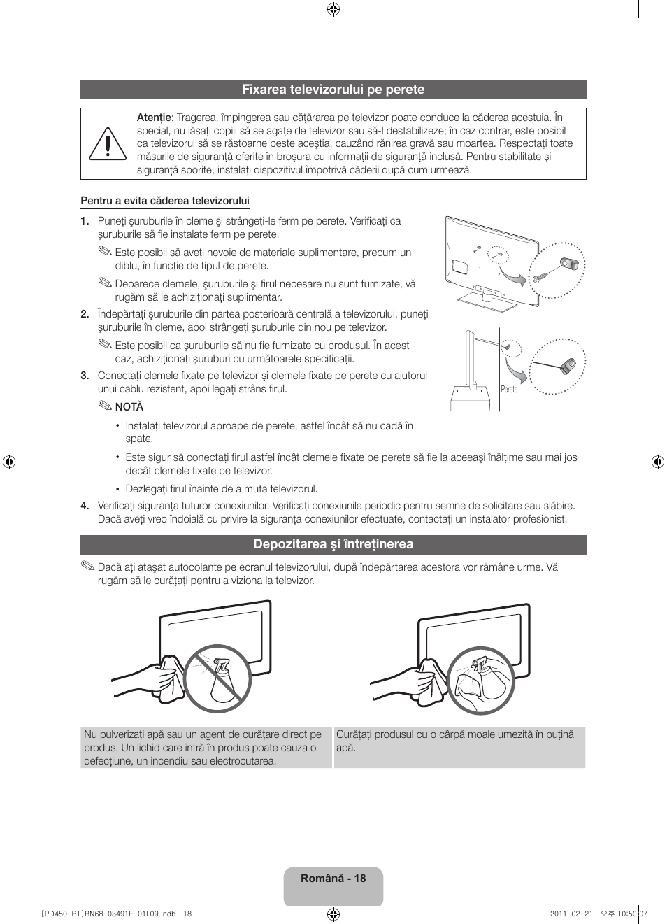 Samsung PS43D450A2W User Manual | Page 144 / 164