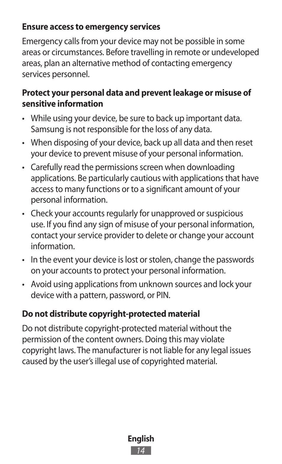 Samsung SM-P905 User Manual | Page 15 / 718