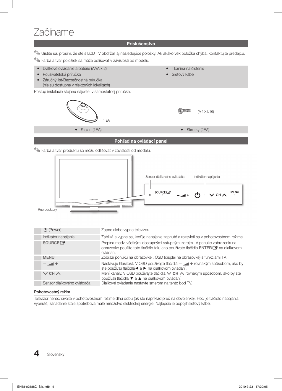 Začíname | Samsung LE19C350D1W User Manual | Page 235 / 331