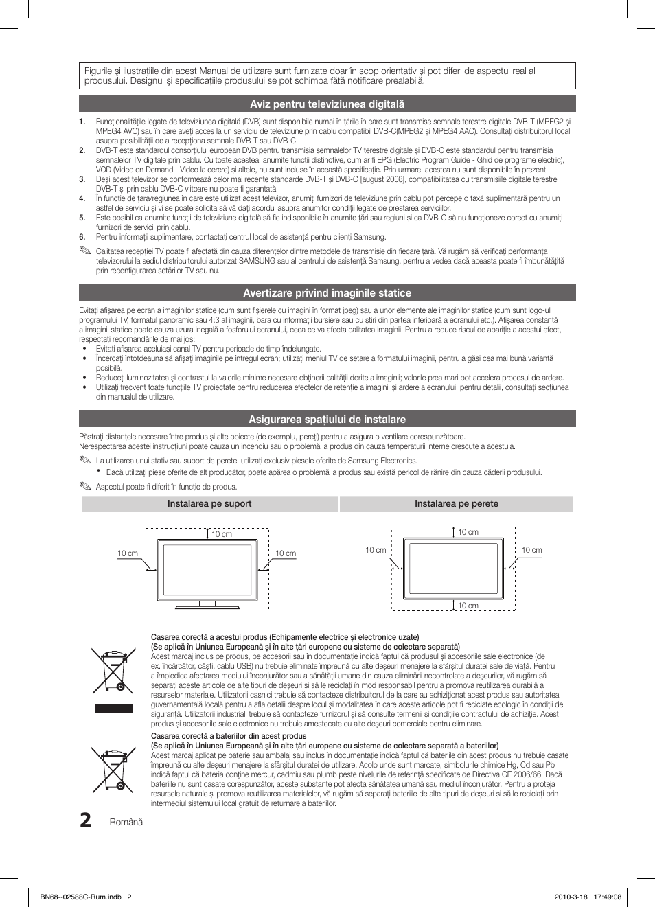 Samsung LE19C350D1W User Manual | Page 266 / 331