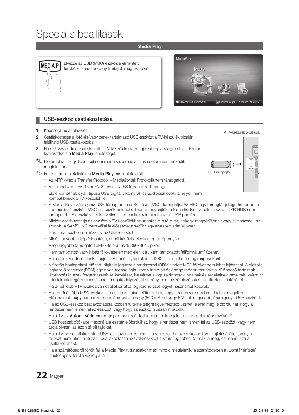 Speciális beállítások, Fav.ch p.mode dual mts | Samsung LE19C350D1W User Manual | Page 55 / 331