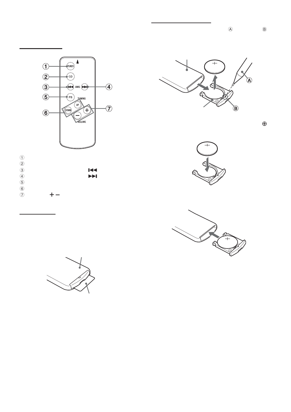 Card remote control | Aiwa CDC-X30MP User Manual | Page 11 / 35