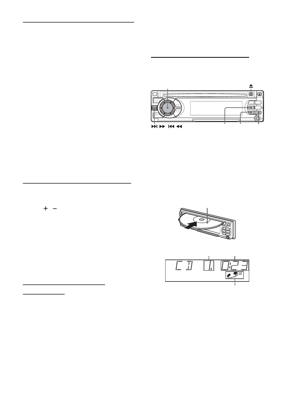 Manejo del reproductor de discos compactos | Aiwa CDC-X30MP User Manual | Page 17 / 35