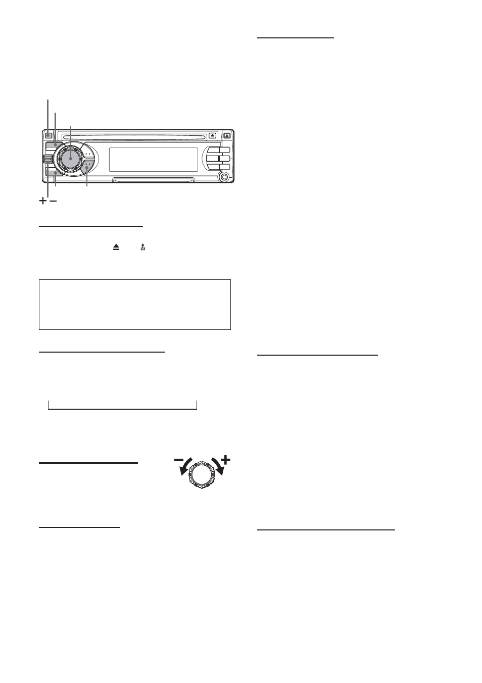 Basic operation, audio and clock adjustment | Aiwa CDC-X30MP User Manual | Page 4 / 35