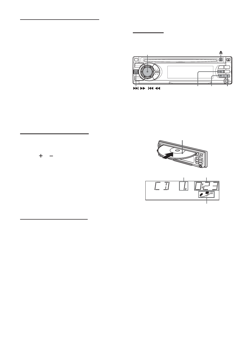 Cd player operation | Aiwa CDC-X30MP User Manual | Page 6 / 35