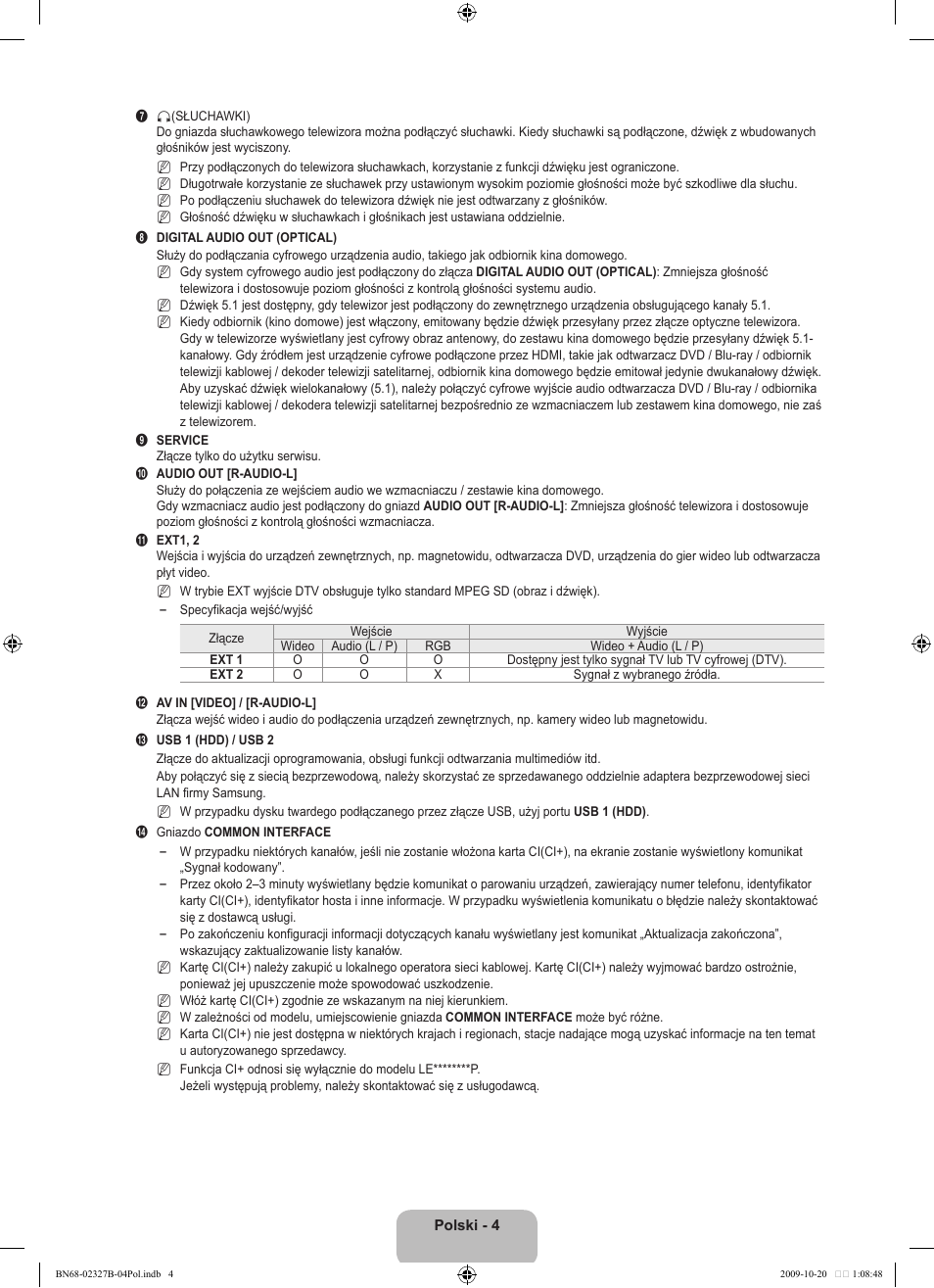 Samsung LE46B750U1W User Manual | Page 150 / 680
