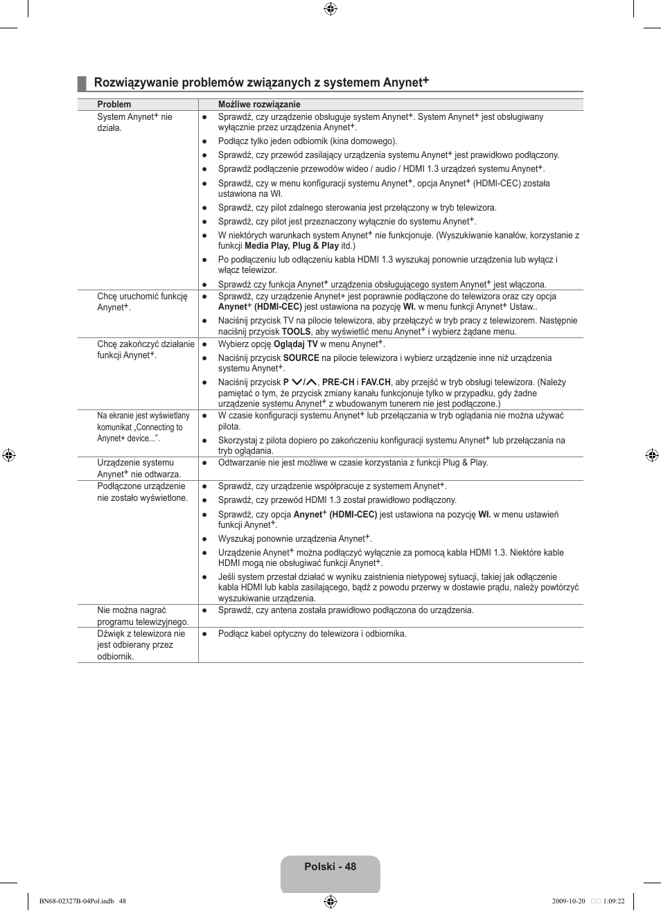 Samsung LE46B750U1W User Manual | Page 194 / 680