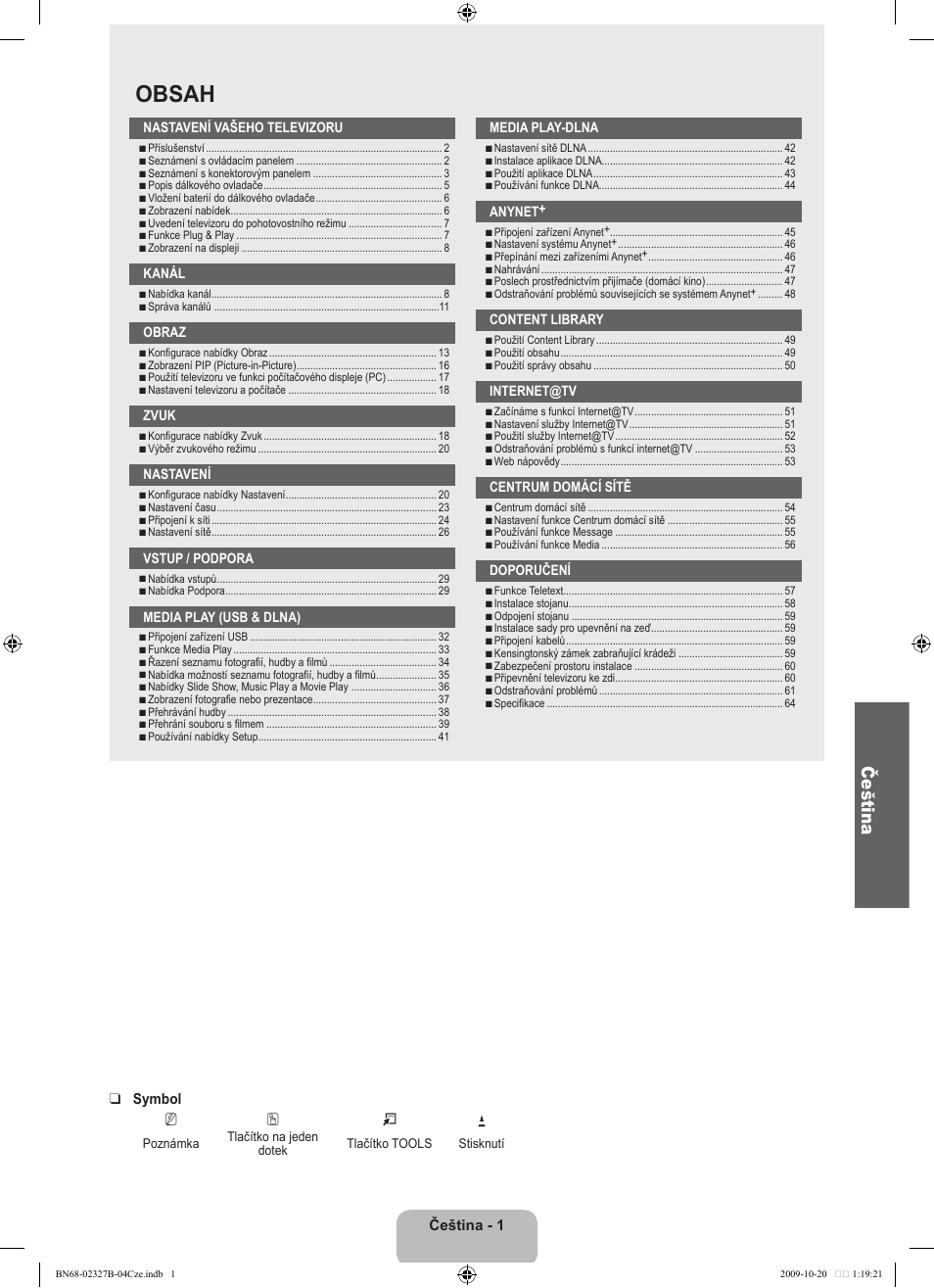 Samsung LE46B750U1W User Manual | Page 411 / 680