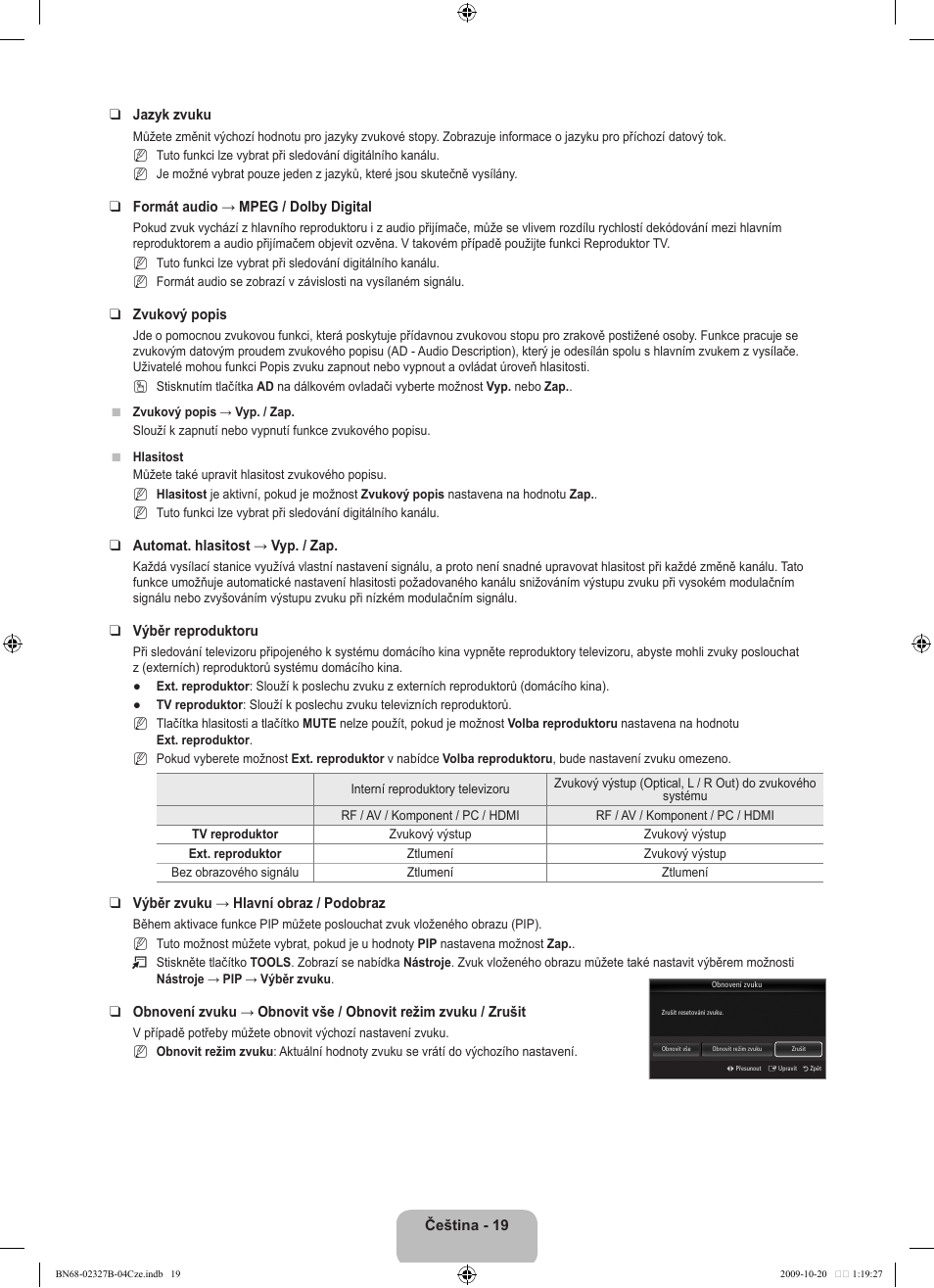 Samsung LE46B750U1W User Manual | Page 429 / 680