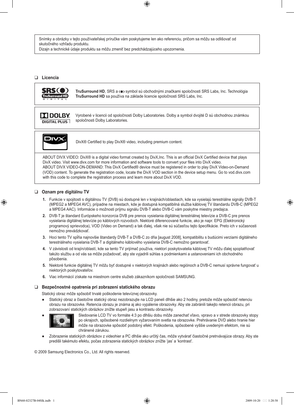 Samsung LE46B750U1W User Manual | Page 476 / 680