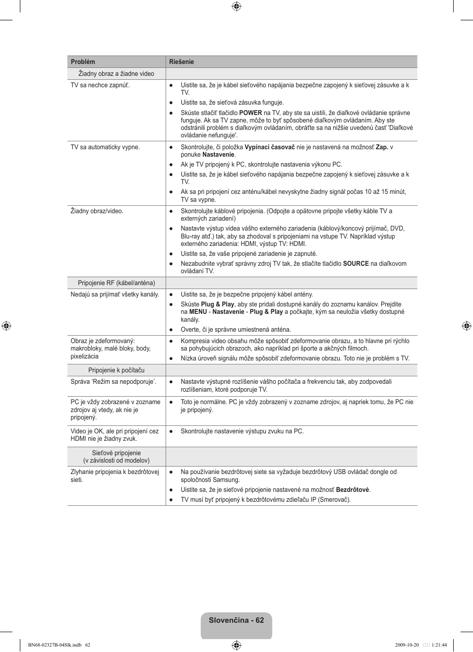 Samsung LE46B750U1W User Manual | Page 538 / 680