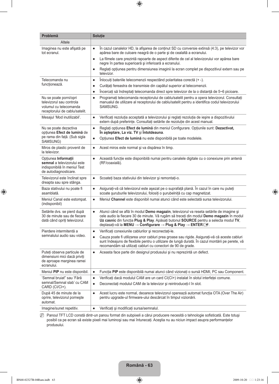 Samsung LE46B750U1W User Manual | Page 605 / 680