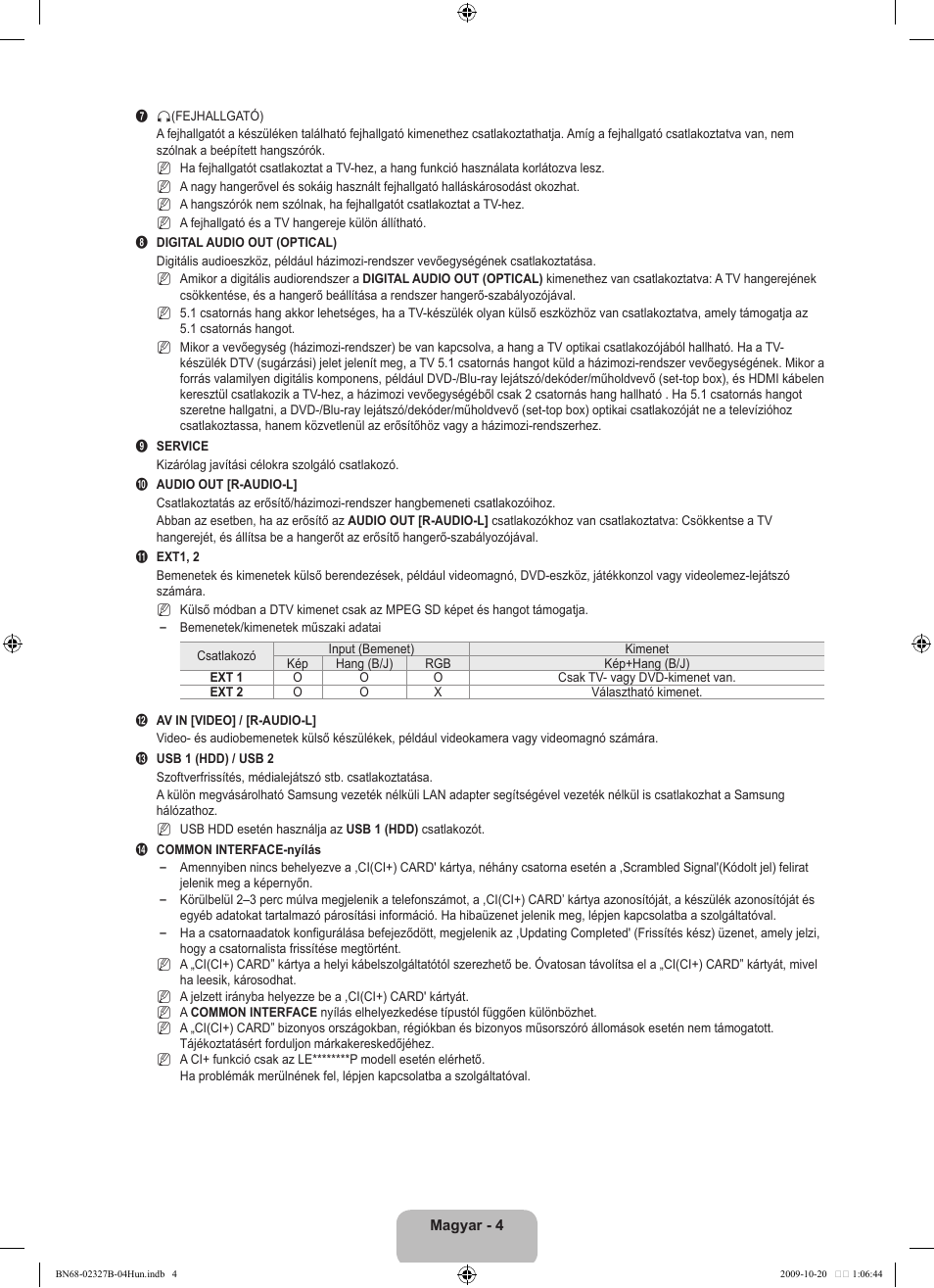 Samsung LE46B750U1W User Manual | Page 84 / 680