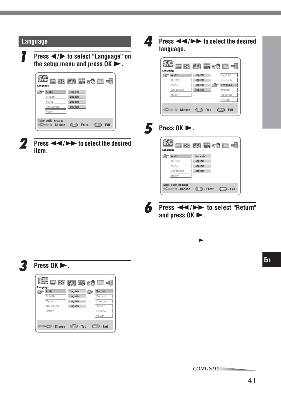 Aiwa XD-DV520 User Manual | Page 41 / 50