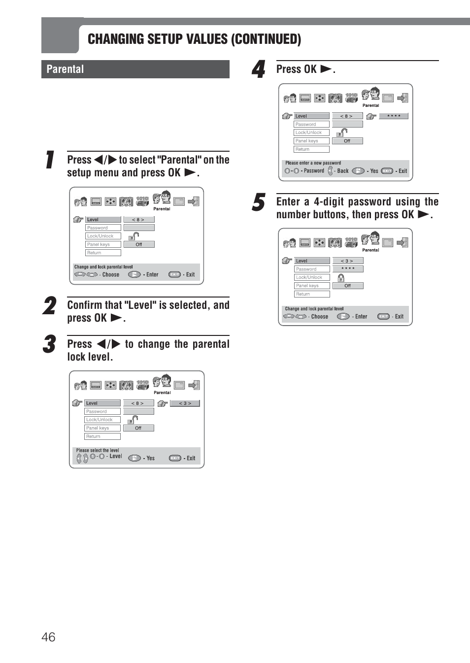 Aiwa XD-DV520 User Manual | Page 46 / 50