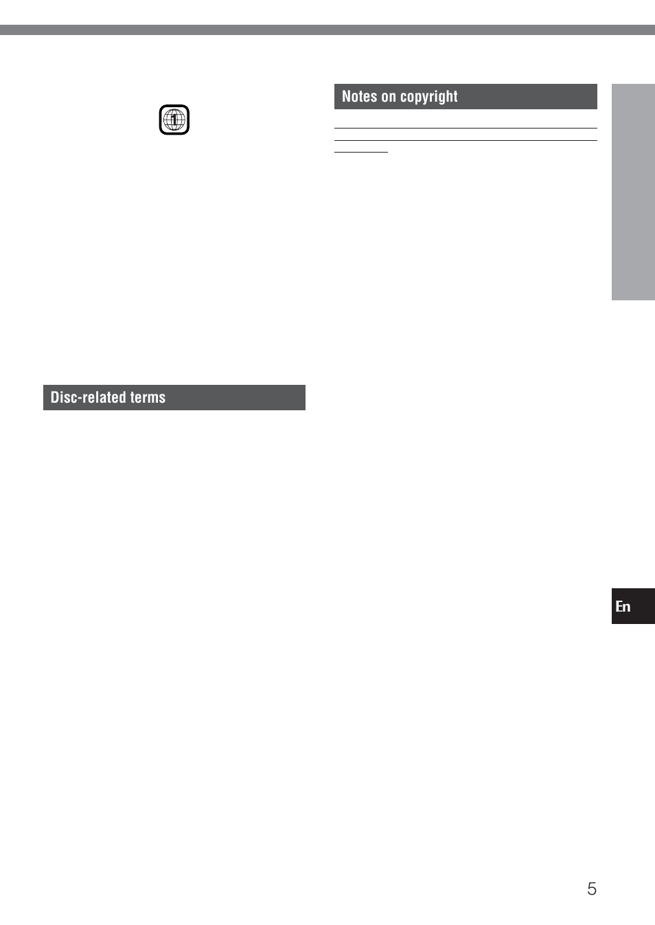 Disc-related terms | Aiwa XD-DV520 User Manual | Page 5 / 50