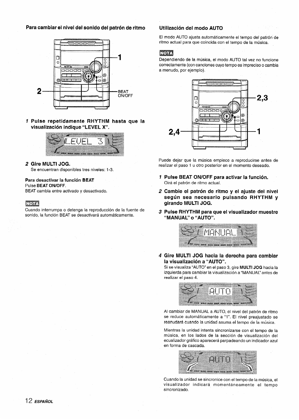 L.euel 3, Puto | Aiwa NSX-MT725 User Manual | Page 46 / 104