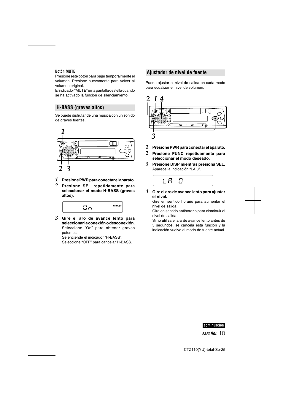 Aiwa CT-Z110 User Manual | Page 25 / 44