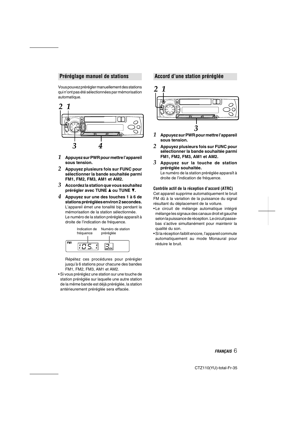 Aiwa CT-Z110 User Manual | Page 35 / 44