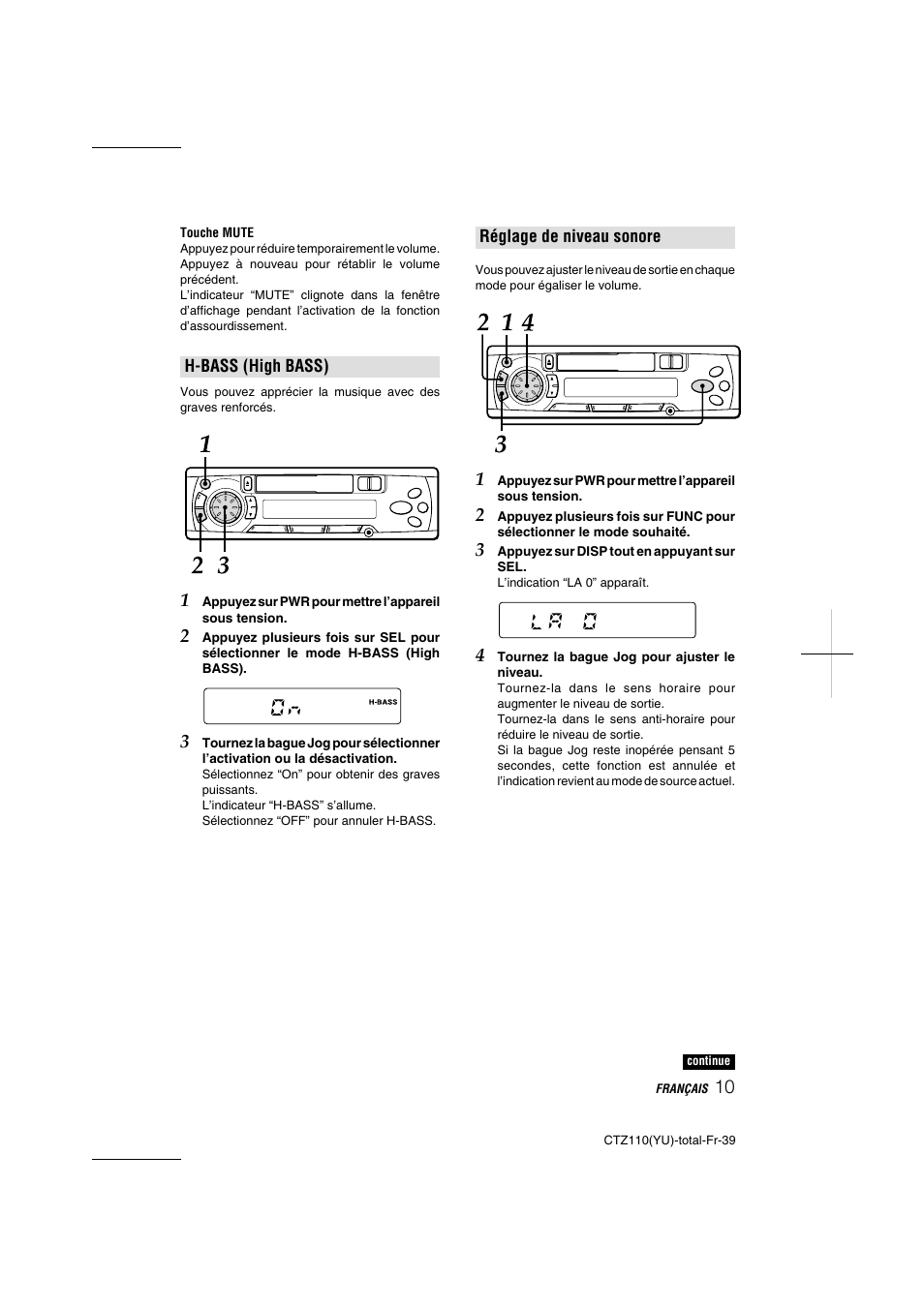 Aiwa CT-Z110 User Manual | Page 39 / 44