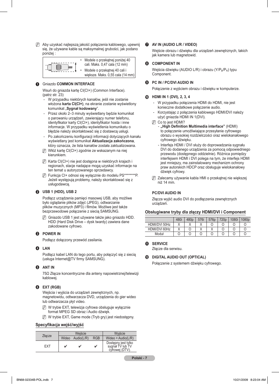 Samsung PS58B850Y1W User Manual | Page 146 / 654