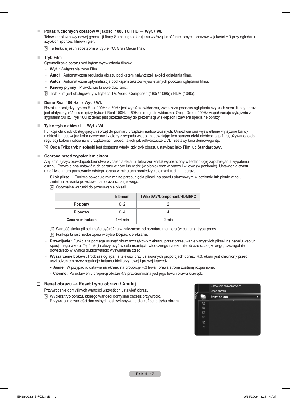 Samsung PS58B850Y1W User Manual | Page 156 / 654