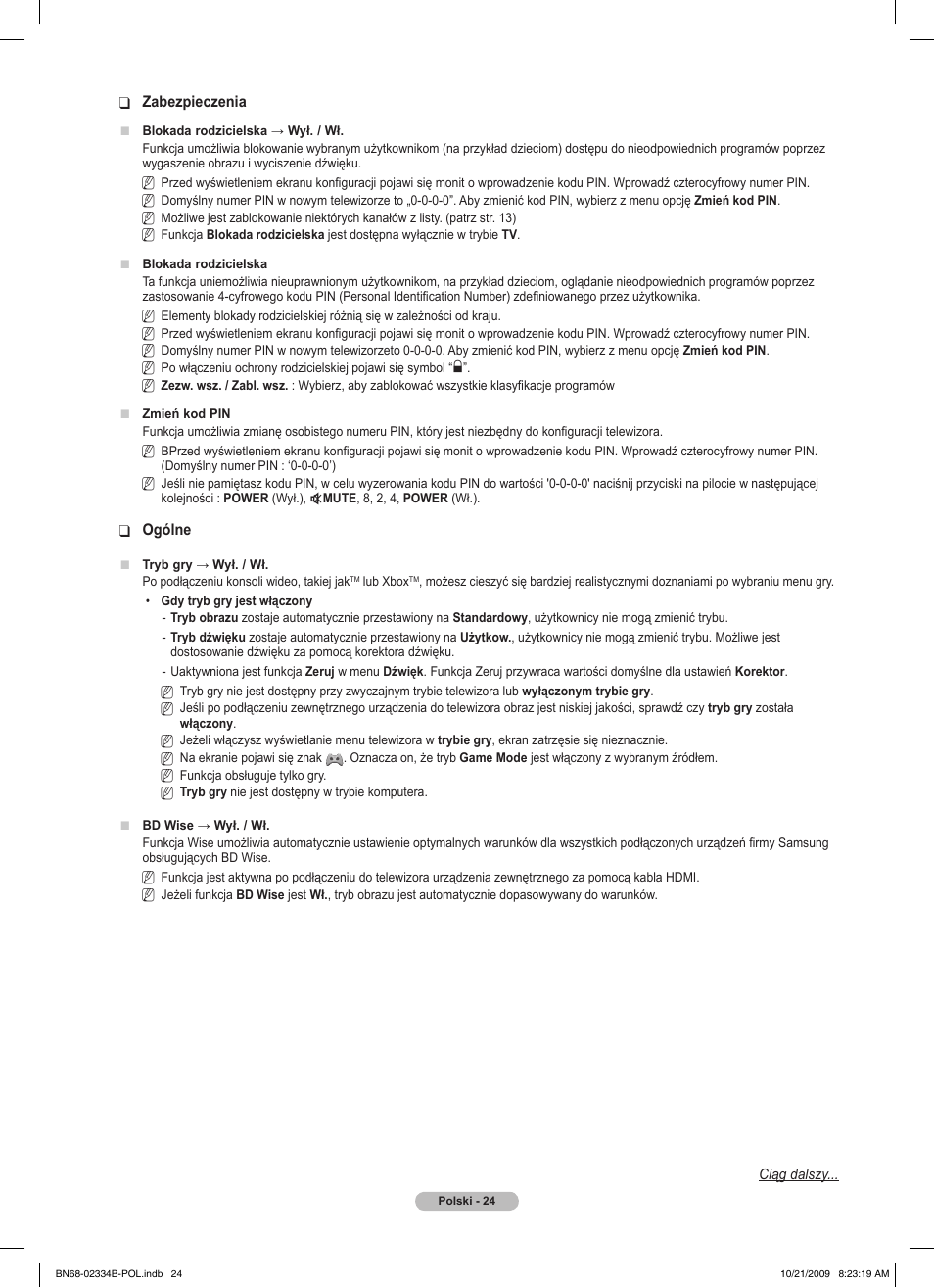 Samsung PS58B850Y1W User Manual | Page 163 / 654