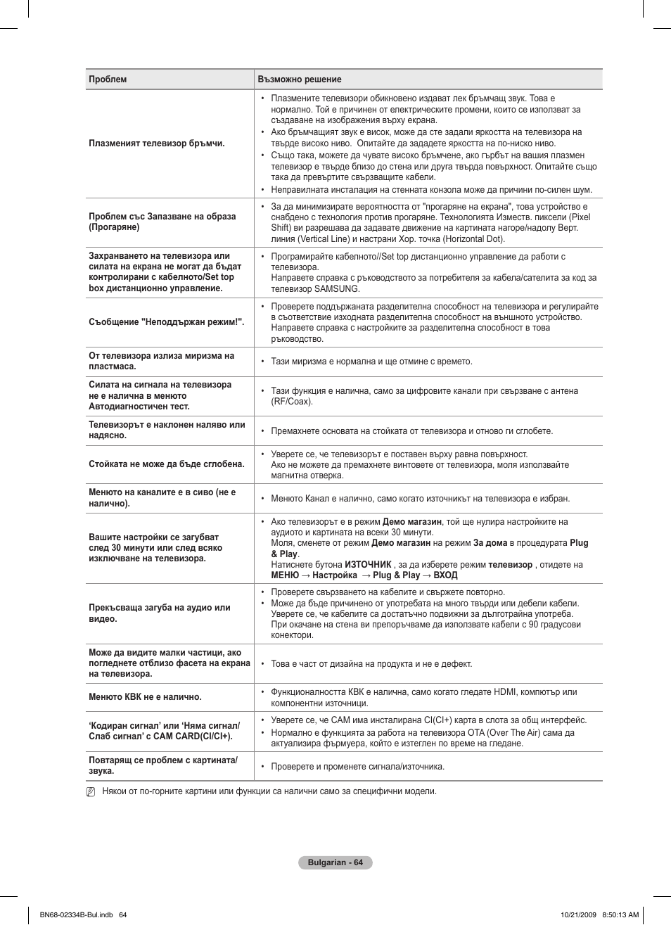 Samsung PS58B850Y1W User Manual | Page 331 / 654