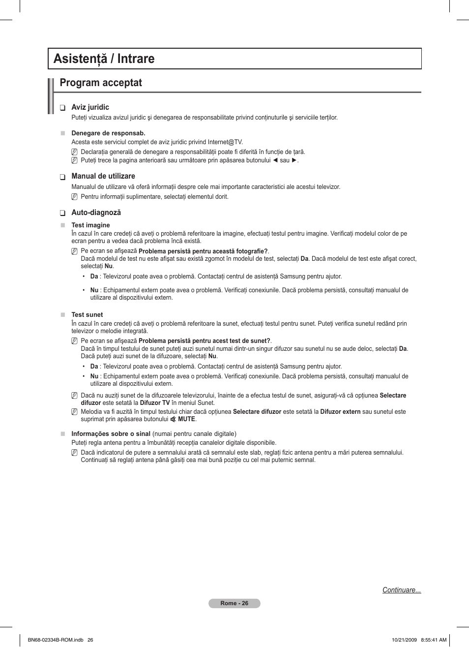 Asistenţă / intrare, Program acceptat | Samsung PS58B850Y1W User Manual | Page 485 / 654