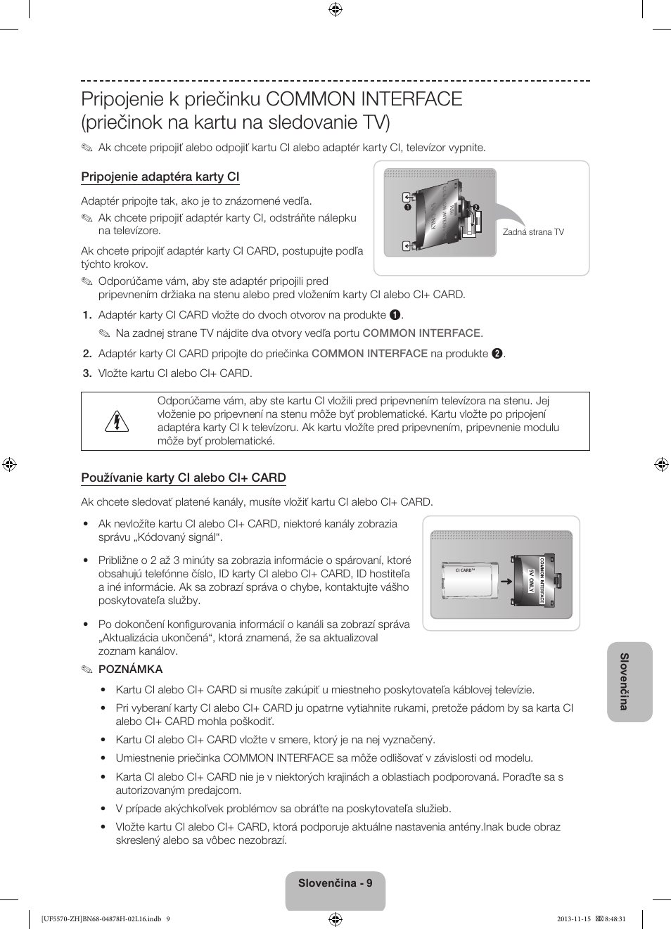 Samsung UE46F5570SS User Manual | Page 149 / 321